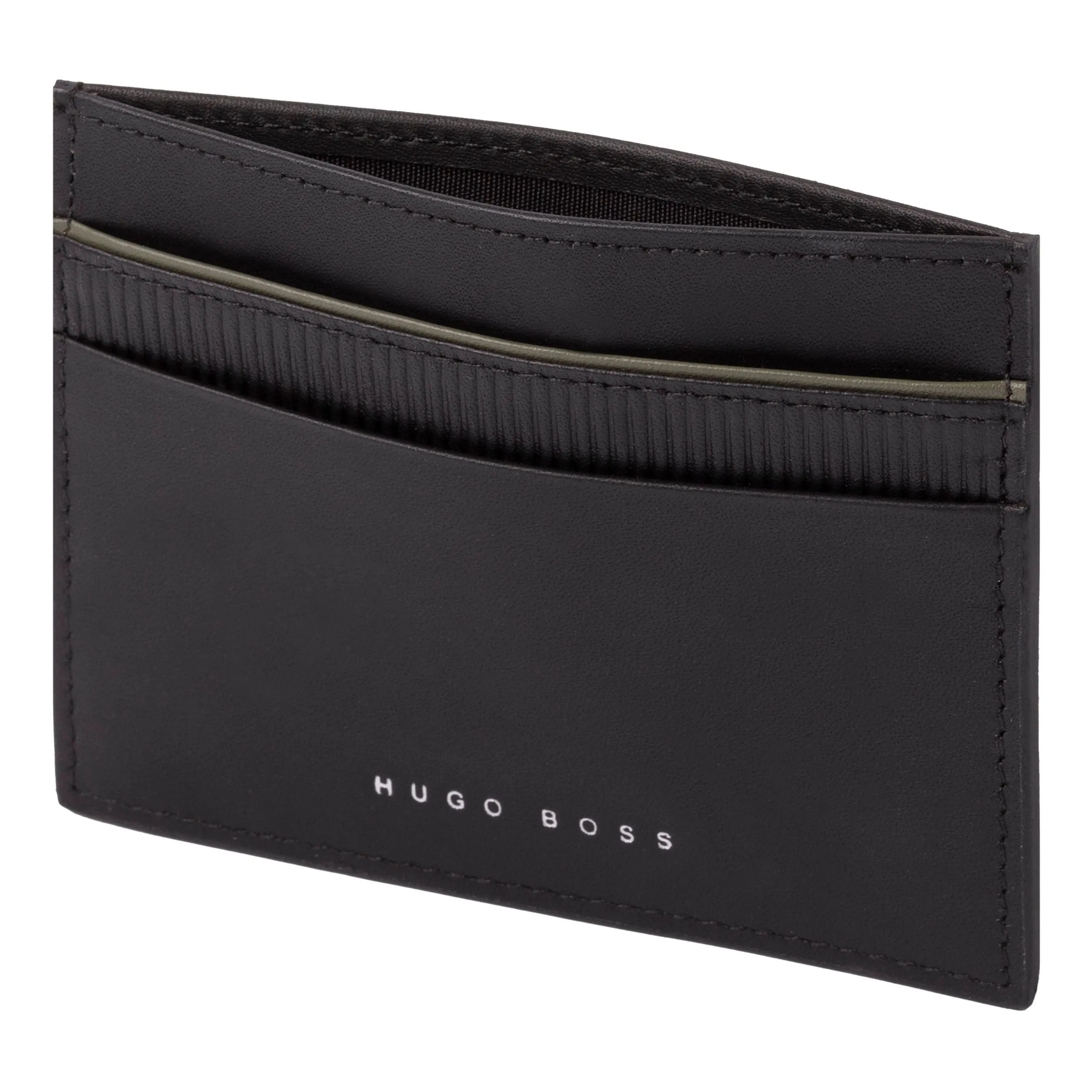 HUGO BOSS HLC207T-Card holder Gear Black Khaki