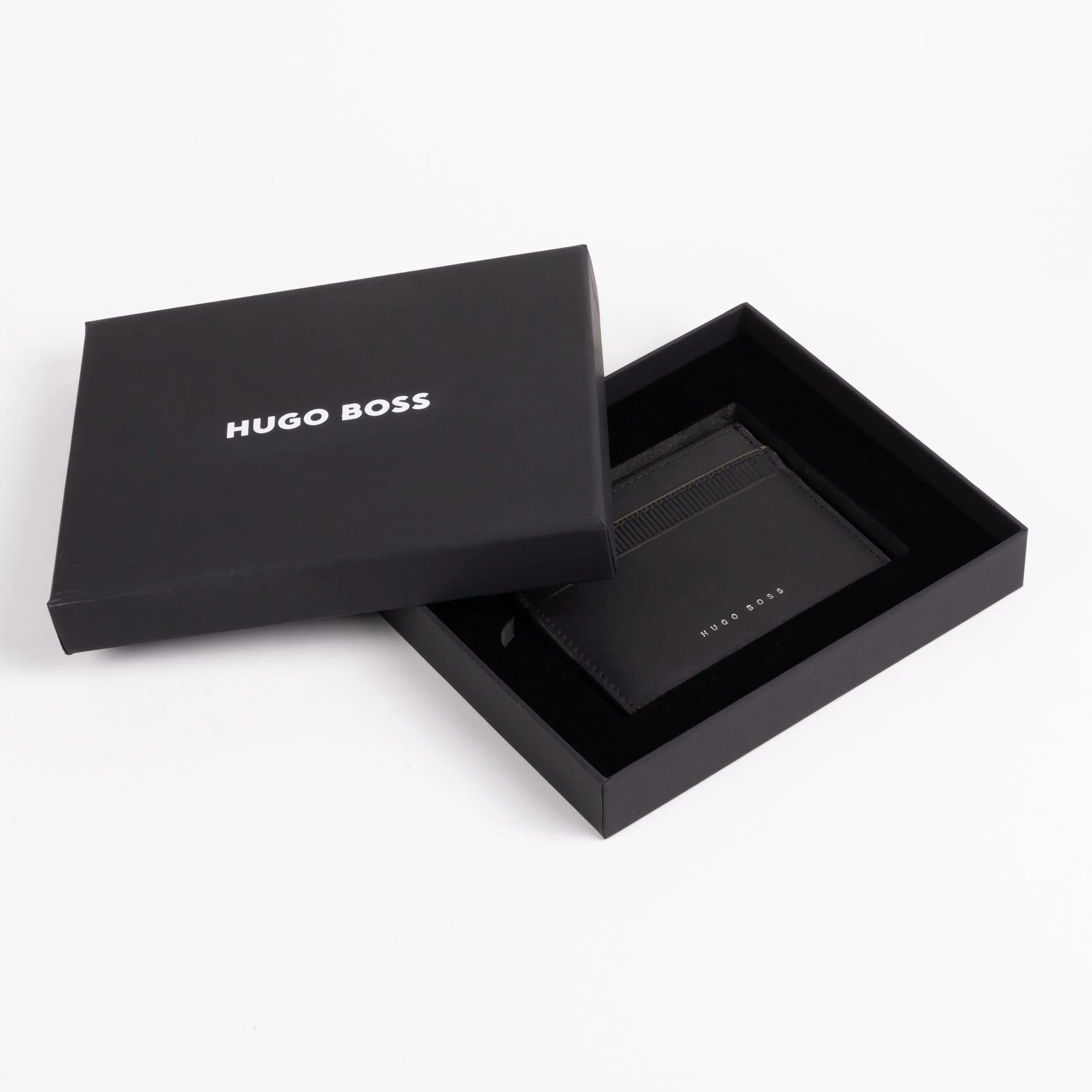 HUGO BOSS HLC207T-Card holder Gear Black Khaki