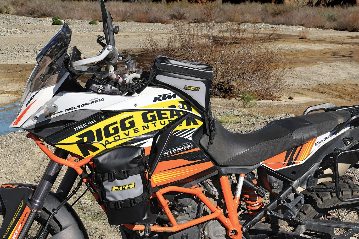 Hurricane Riggpak Crash Bar/Tail Bag