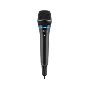 IK Multimedia iRig Mic HD Microphone, Black