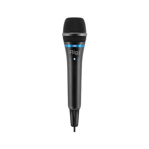 IK Multimedia iRig Mic HD Microphone, Black