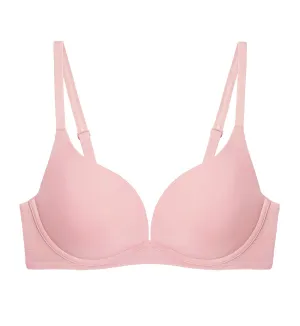 Invisible Inside-Out Non-Wired Push Up Deep V Bra