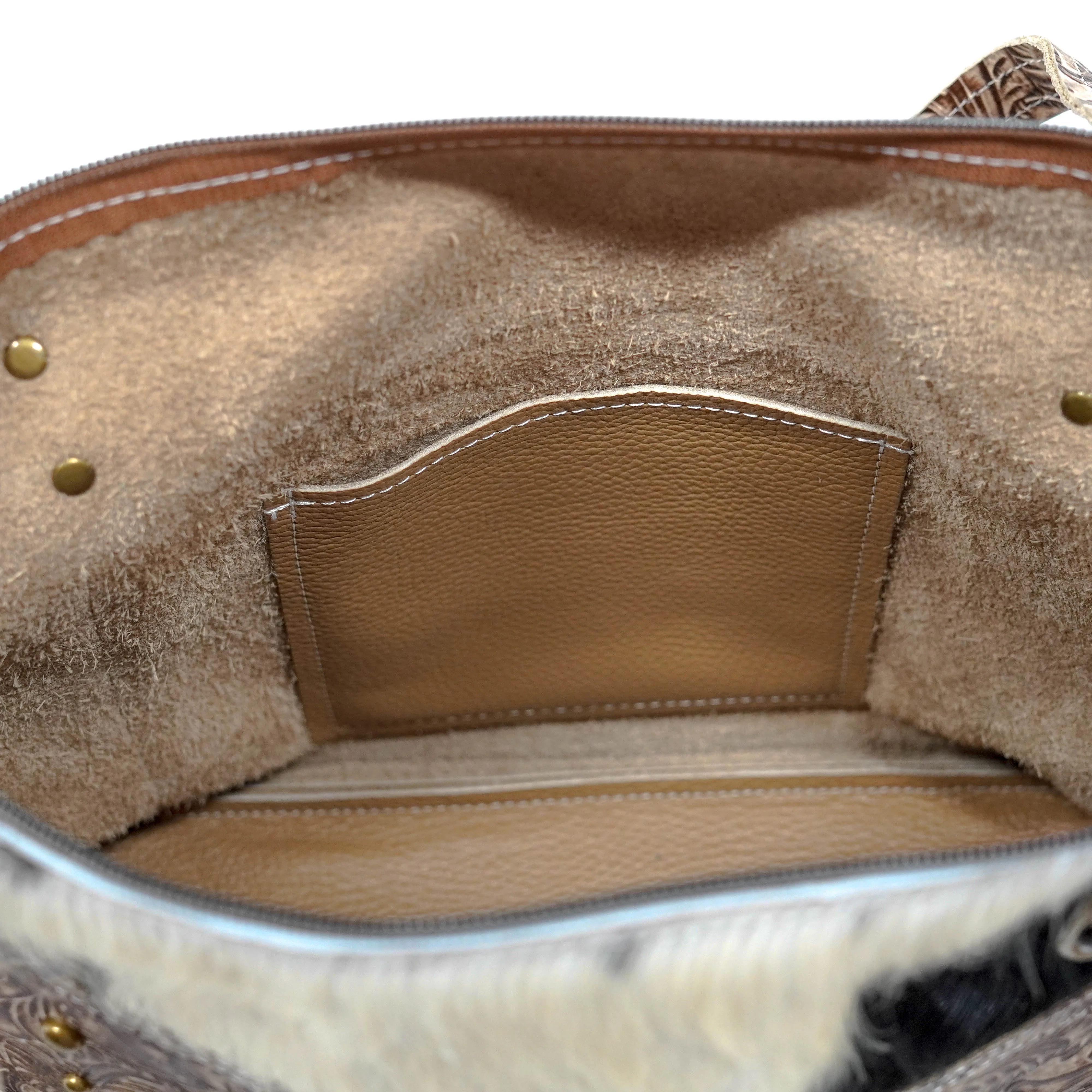June - Tricolor w/ Ivory & Brown Dallas Tool