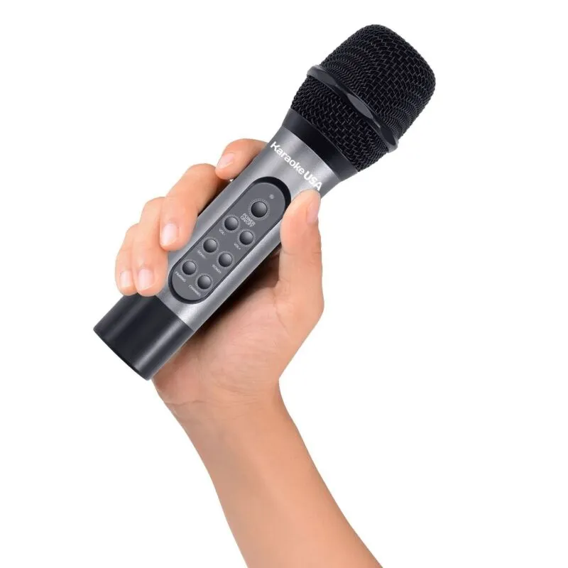 Karaoke USA WM906 WM906 Dual Professional 900 MHz UHF Wireless Handheld Micropho