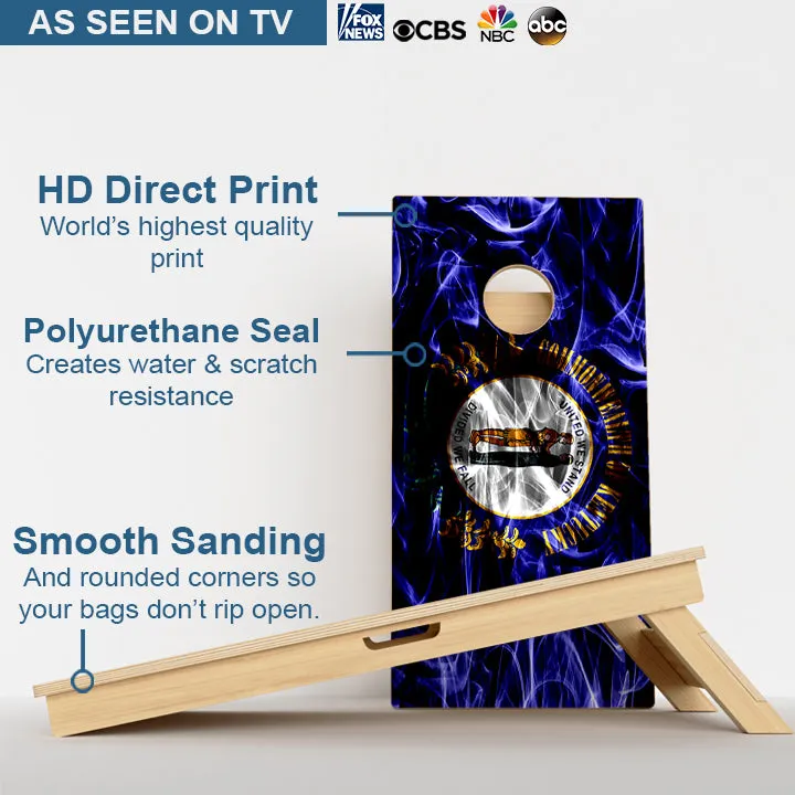 Kentucky Flag Professional Cornhole Boards