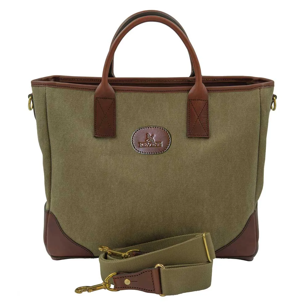 Kevin's Canvas & Leather Tote