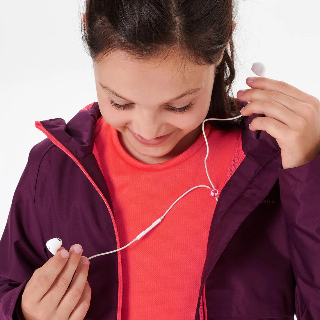 Kids’ Waterproof Hiking Jacket - MH500 - Age 7-15 years