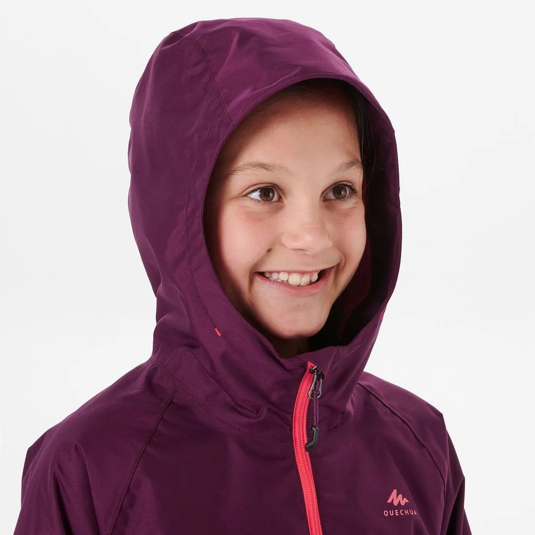 Kids’ Waterproof Hiking Jacket - MH500 - Age 7-15 years