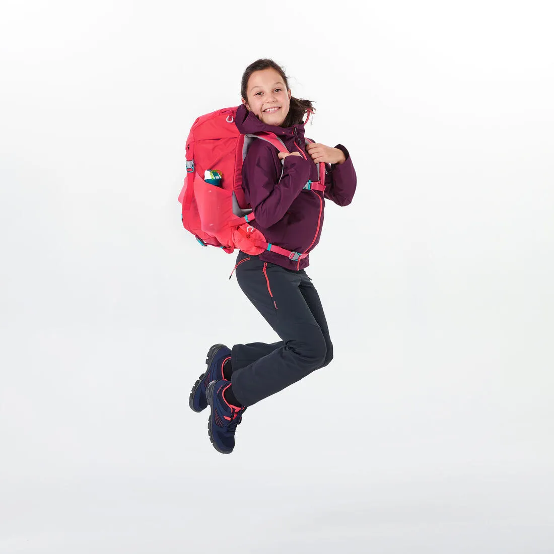 Kids’ Waterproof Hiking Jacket - MH500 - Age 7-15 years