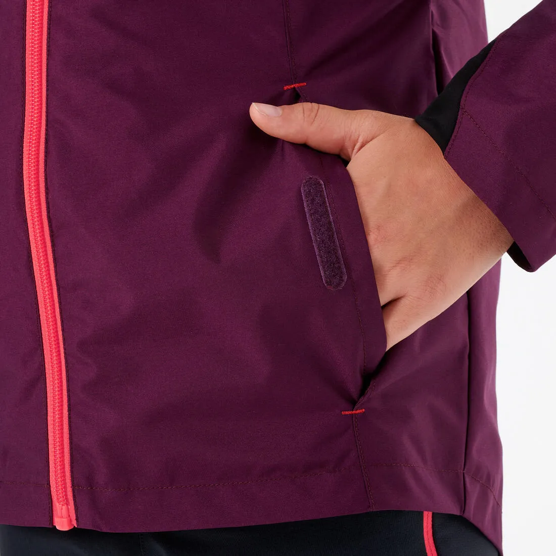 Kids’ Waterproof Hiking Jacket - MH500 - Age 7-15 years