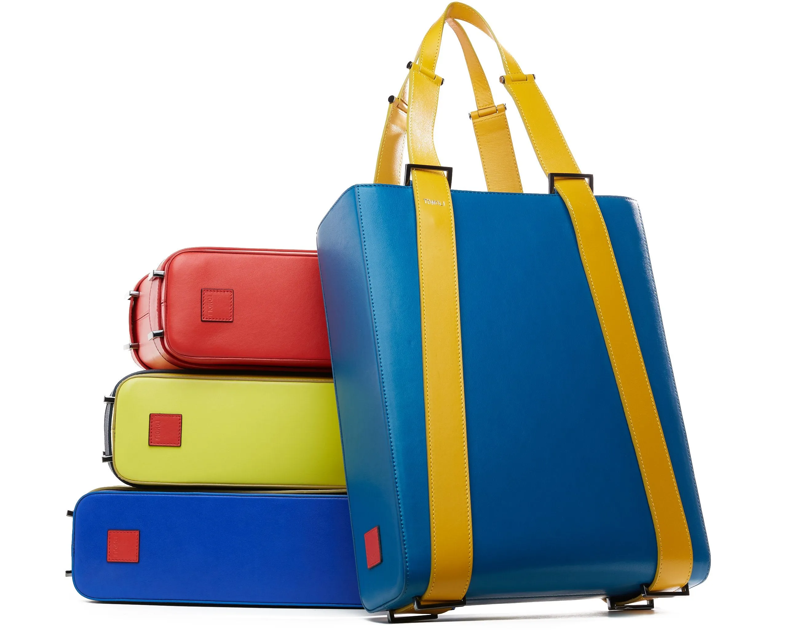 kora large convertible tote in aria leather - golden teal