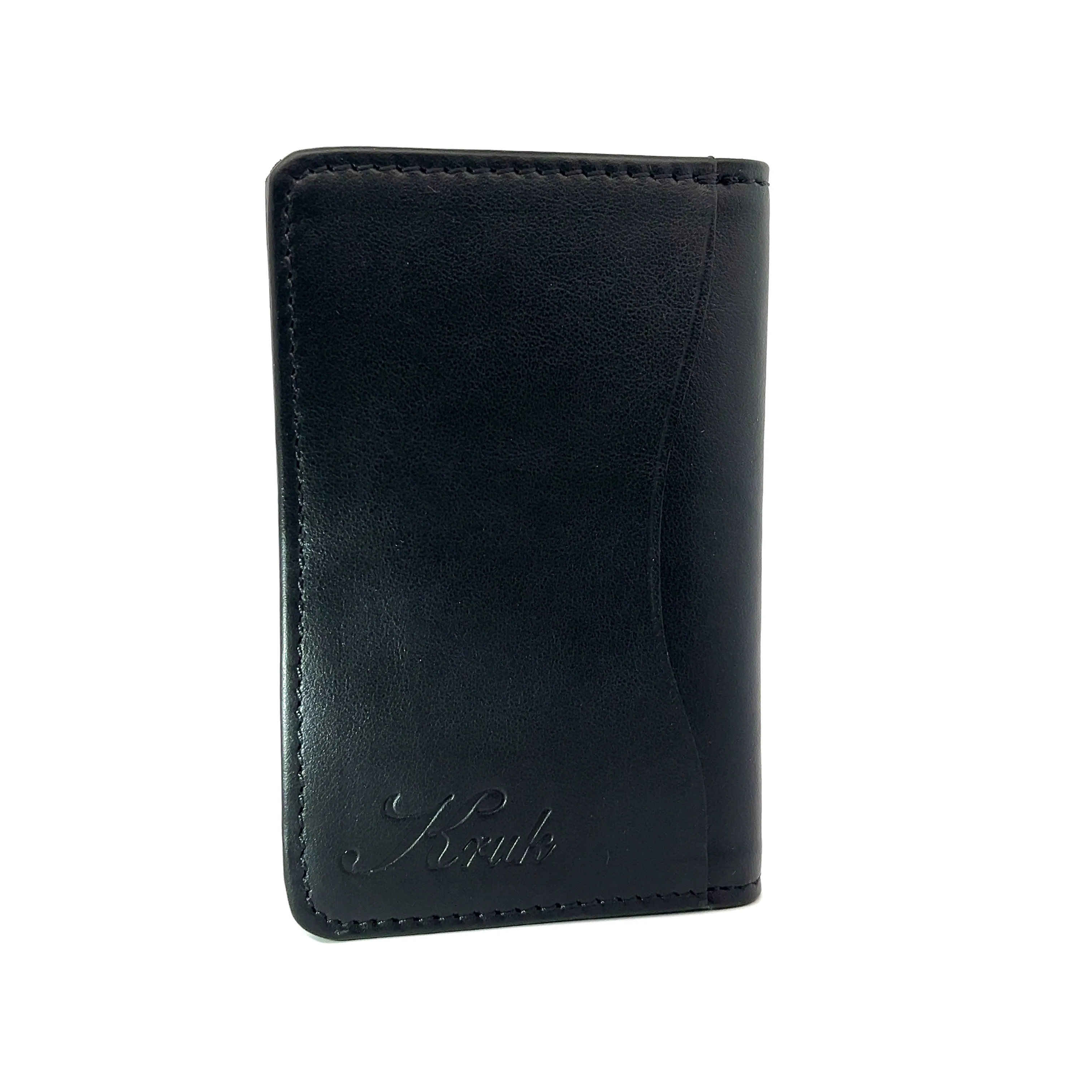 Kruk Black Bi-Fold Wallet