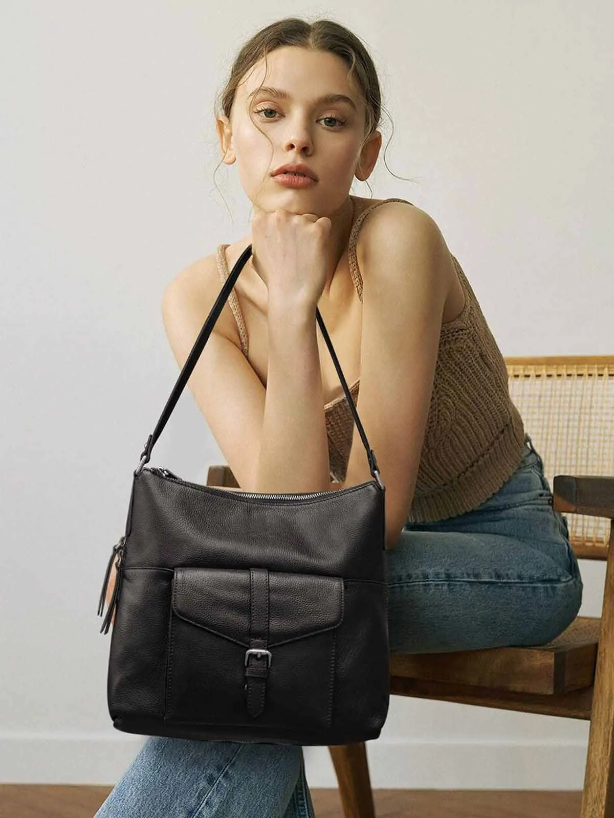 Ladies Top Handle Purse