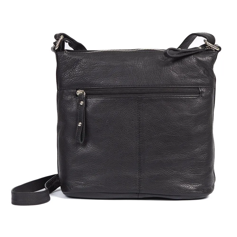 Leather Buckle-Up Shoulder Bag - JEWN40001 / 326 522