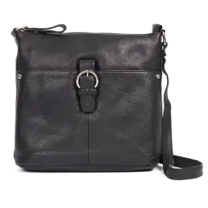 Leather Buckle-Up Shoulder Bag - JEWN40001 / 326 522
