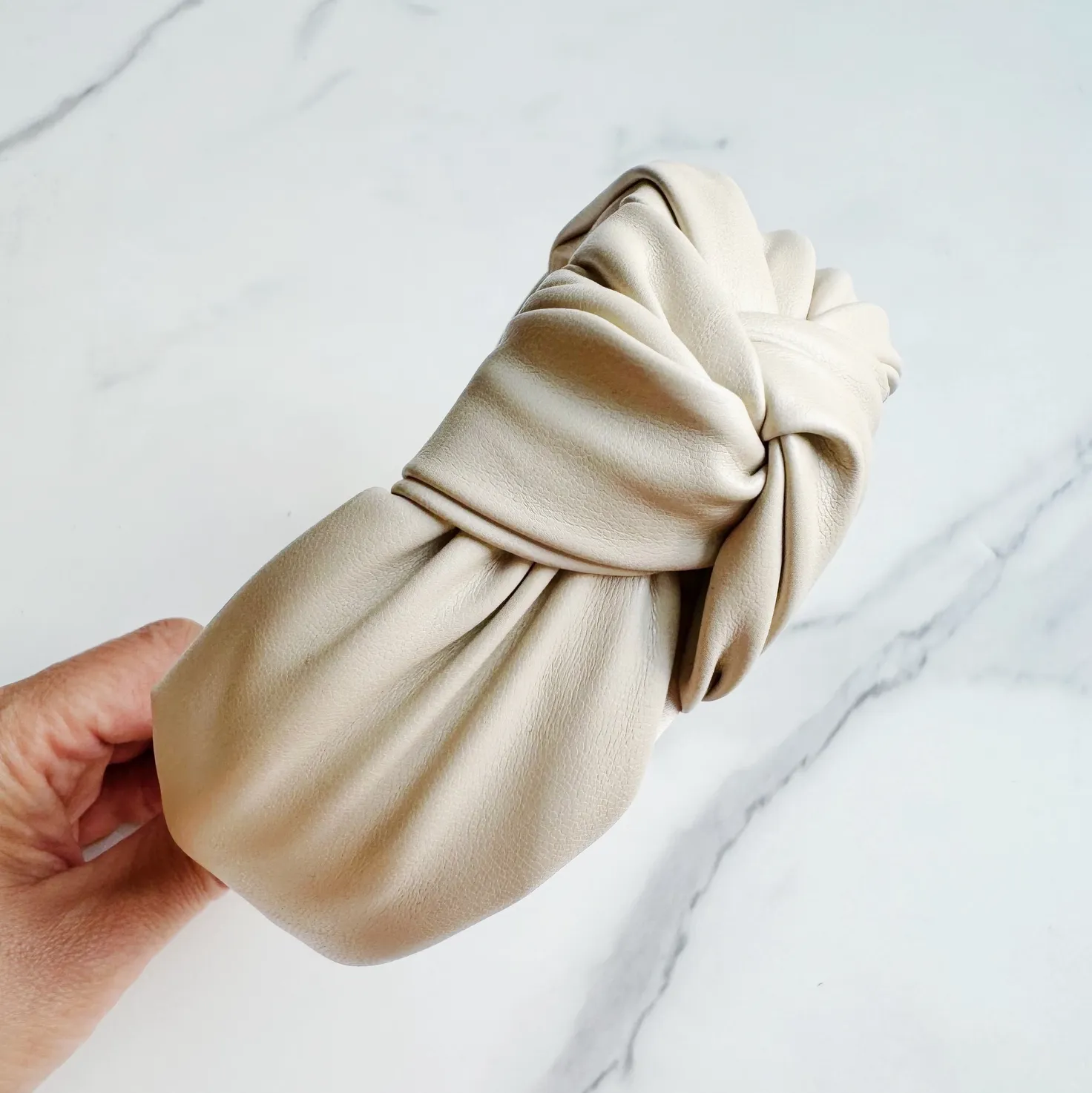Leather Knotted Headband