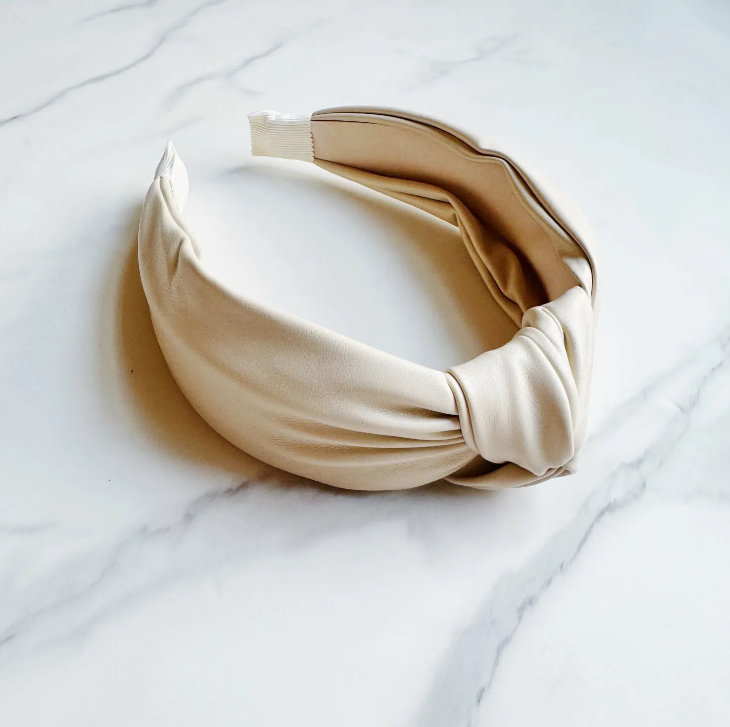 Leather Knotted Headband