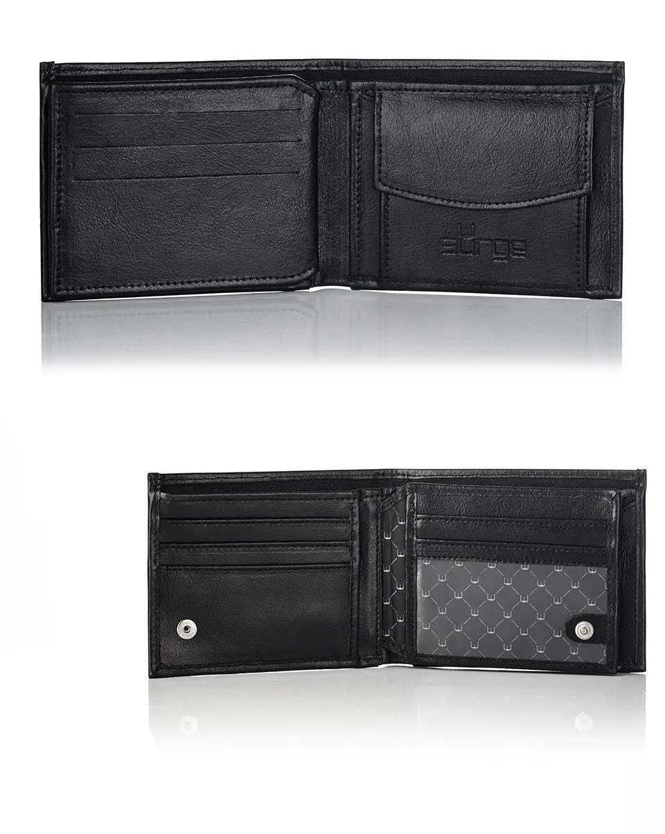 Leather Wallet Embossed with Polish Eagle