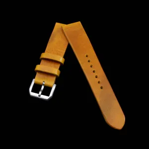 Leather Watch Strap, Military 104 | Stitch-less
