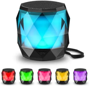 LED Light Portable Magnetic Bluetooth Speaker