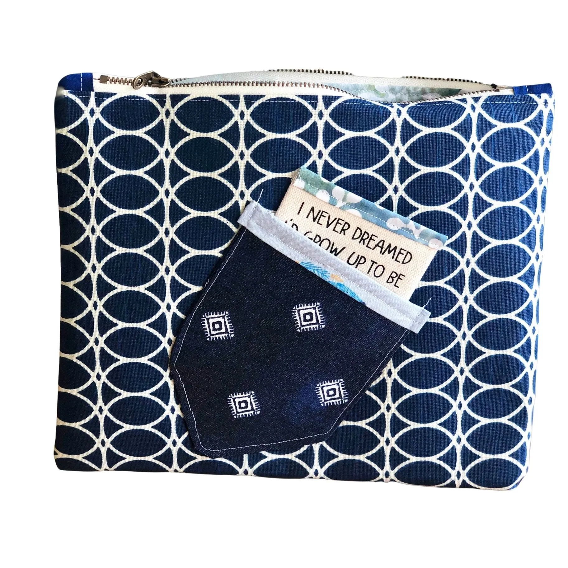 life pockets - canvas zip bag