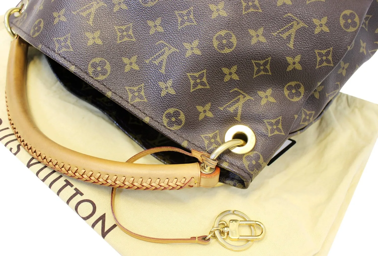 LOUIS VUITTON Artsy MM Monogram Canvas Hobo Shoulder Bag