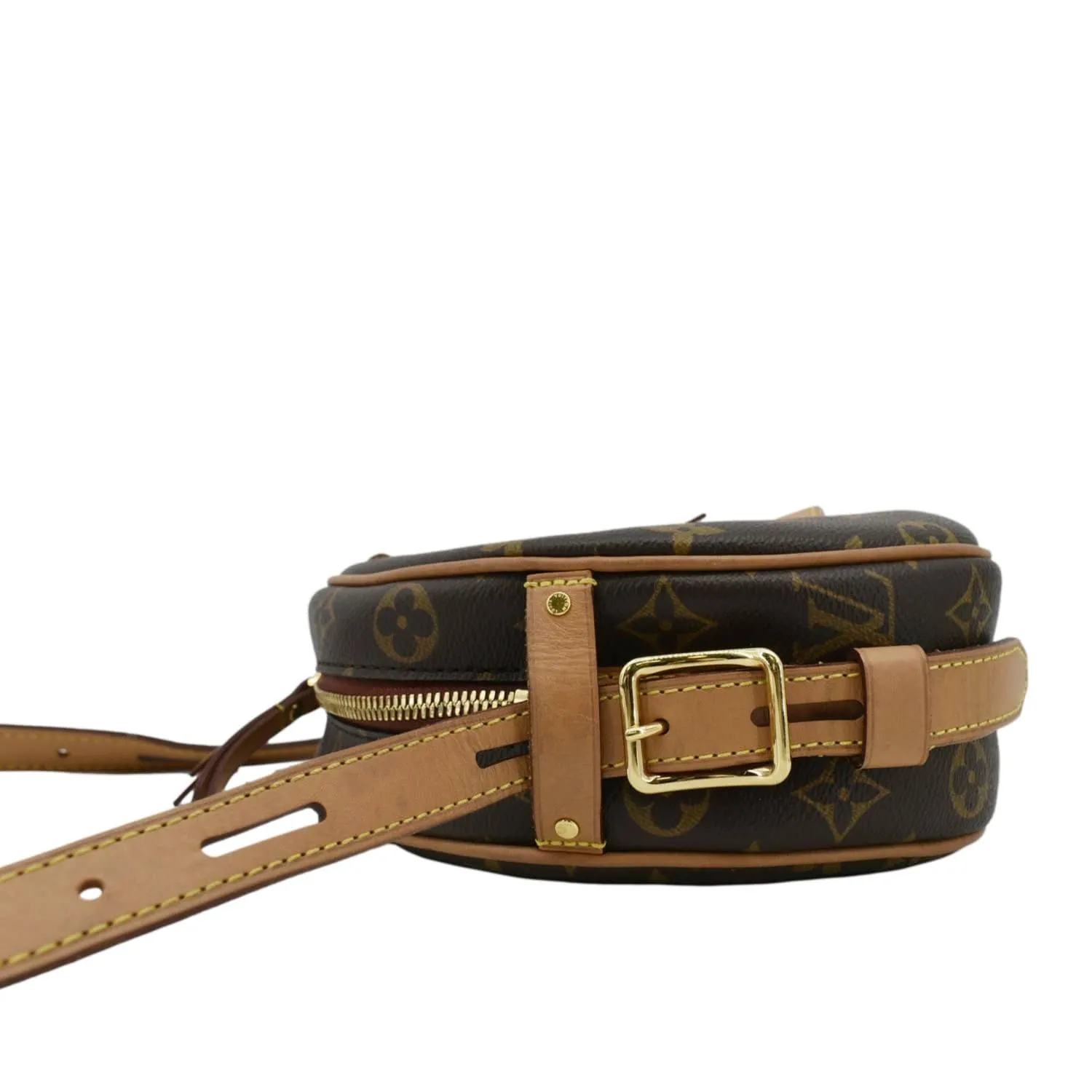 LOUIS VUITTON Boite Chapeau Souple Monogram Canvas Shoulder Bag Brown