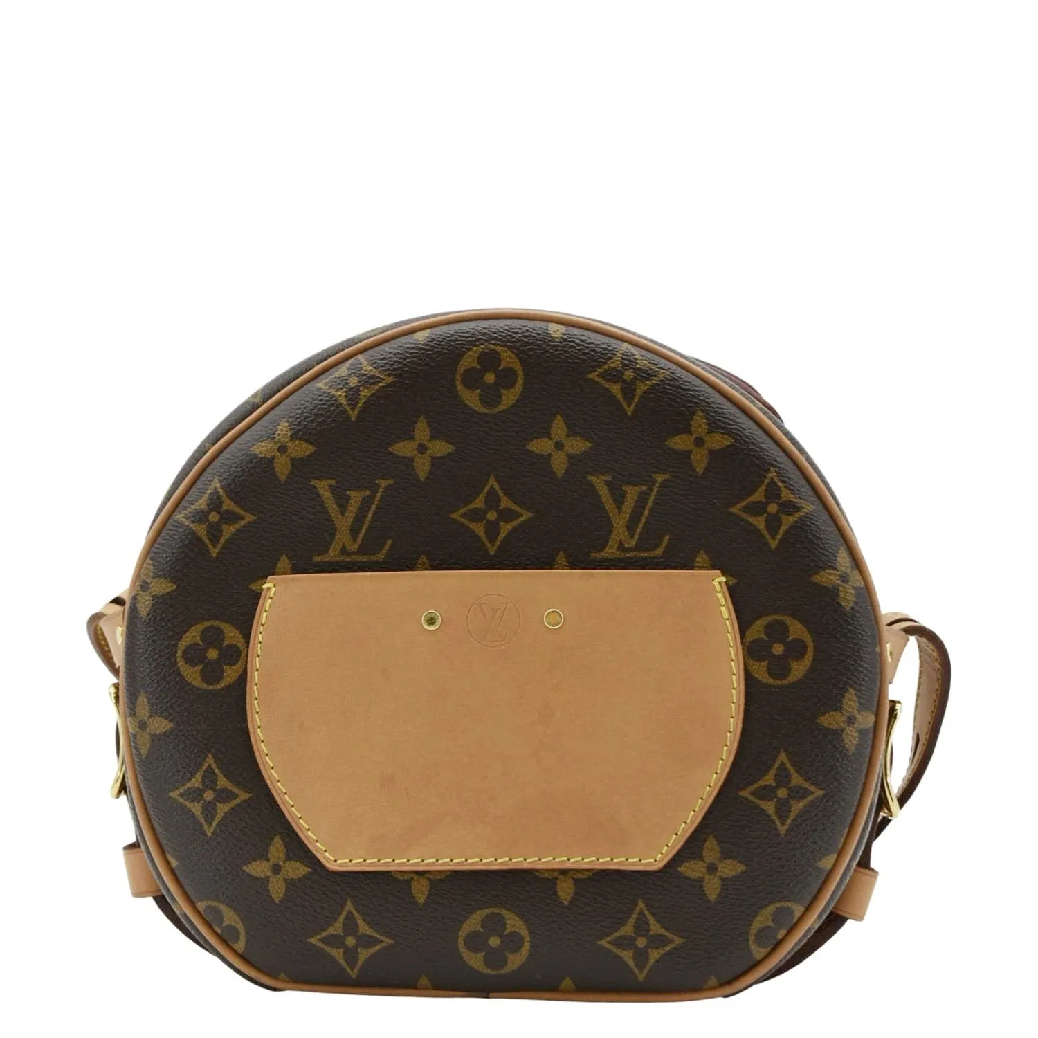 LOUIS VUITTON Boite Chapeau Souple Monogram Canvas Shoulder Bag Brown