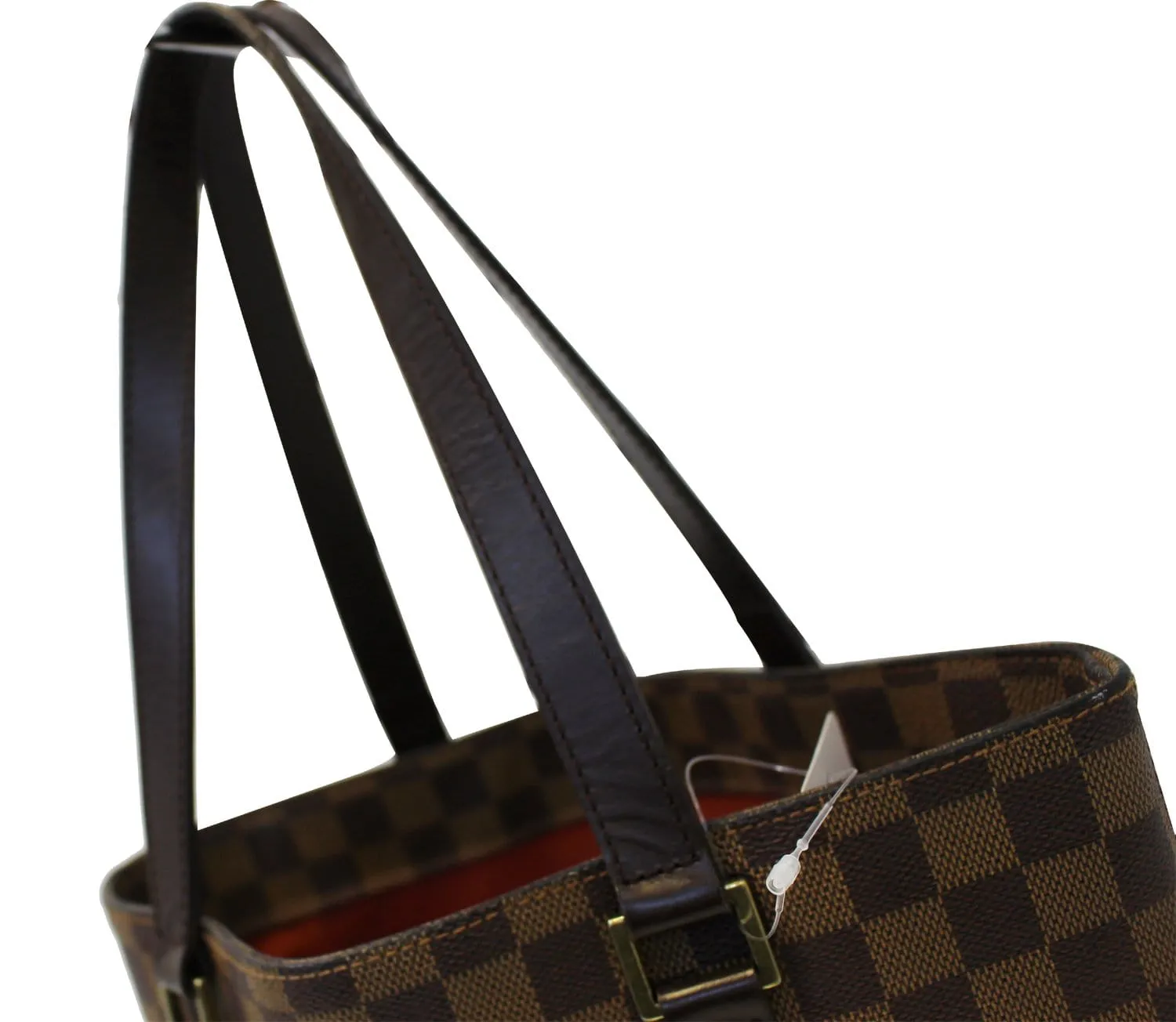 LOUIS VUITTON Cabas Mezzo Damier Ebene  Brown Tote Bag