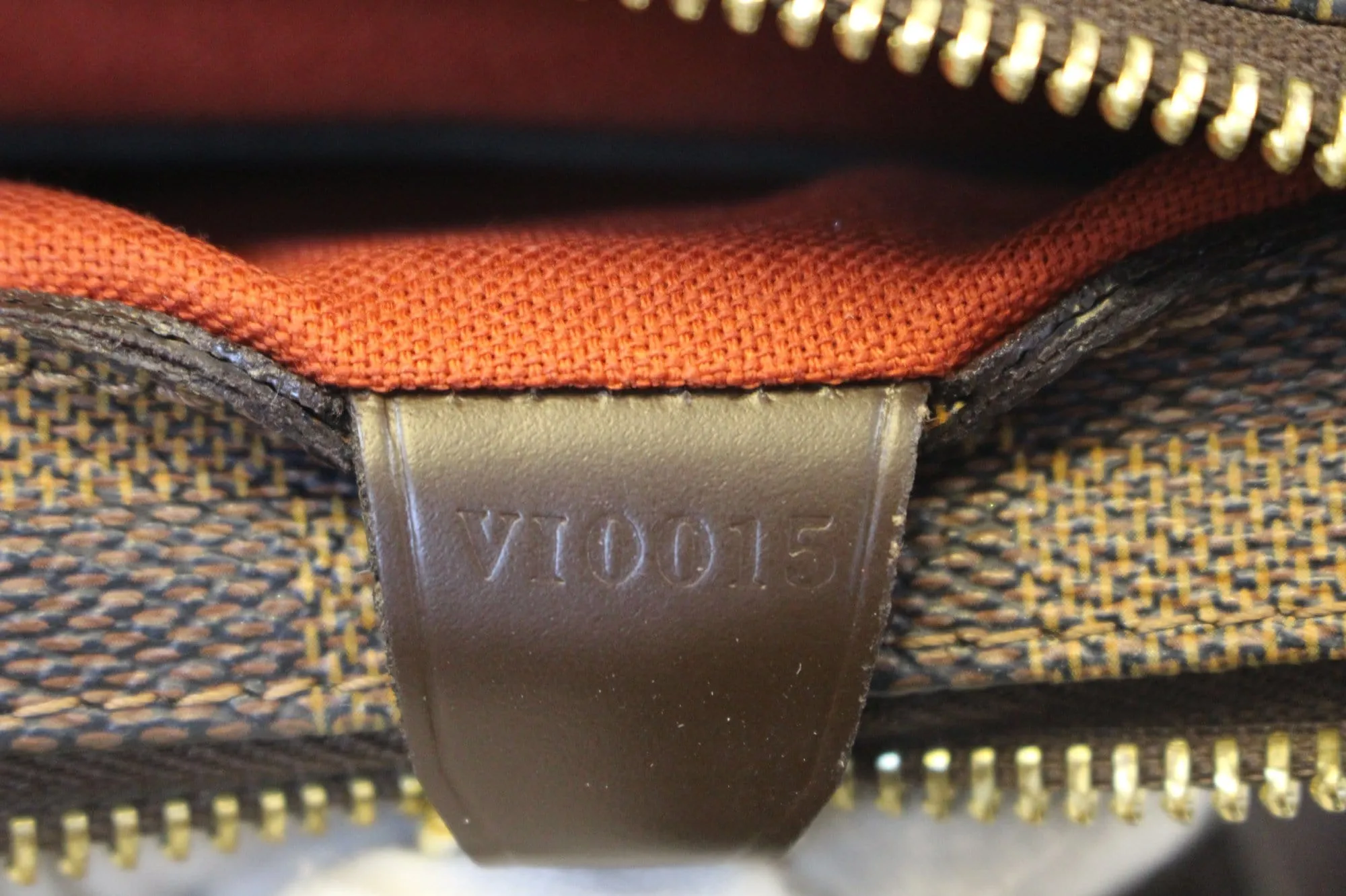 LOUIS VUITTON Cabas Piano Damier Ebene  Shoulder Bag