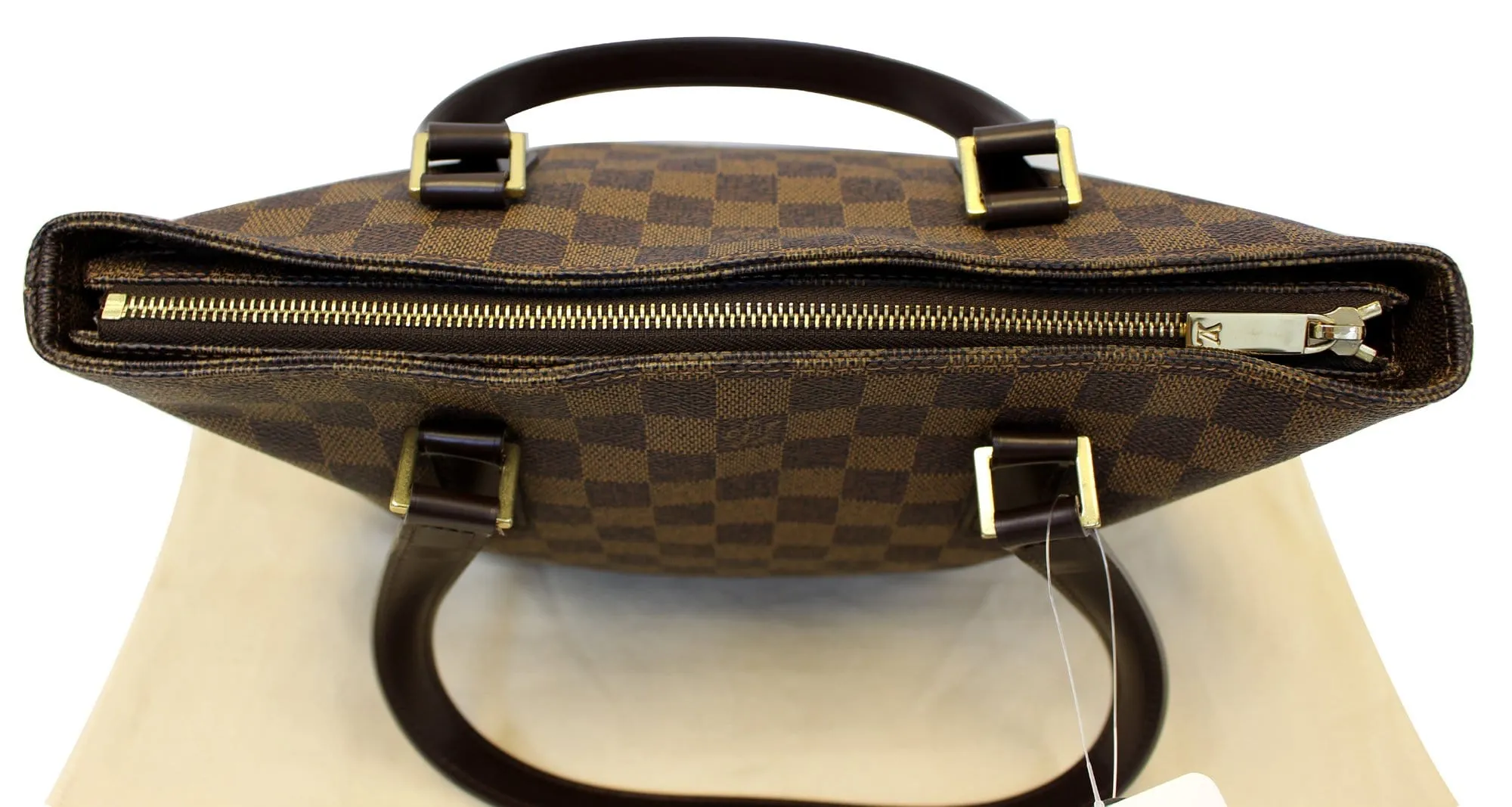 LOUIS VUITTON Cabas Piano Damier Ebene  Shoulder Bag