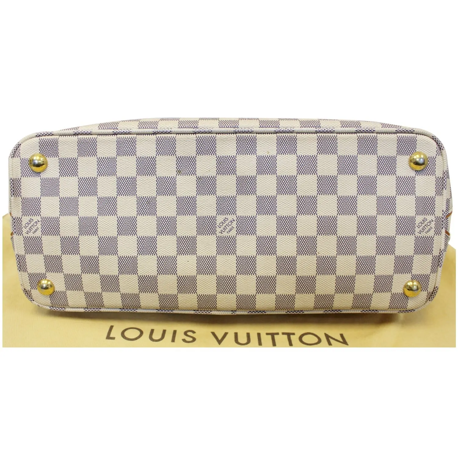 LOUIS VUITTON Calvi Damier Azur Shoulder Bag