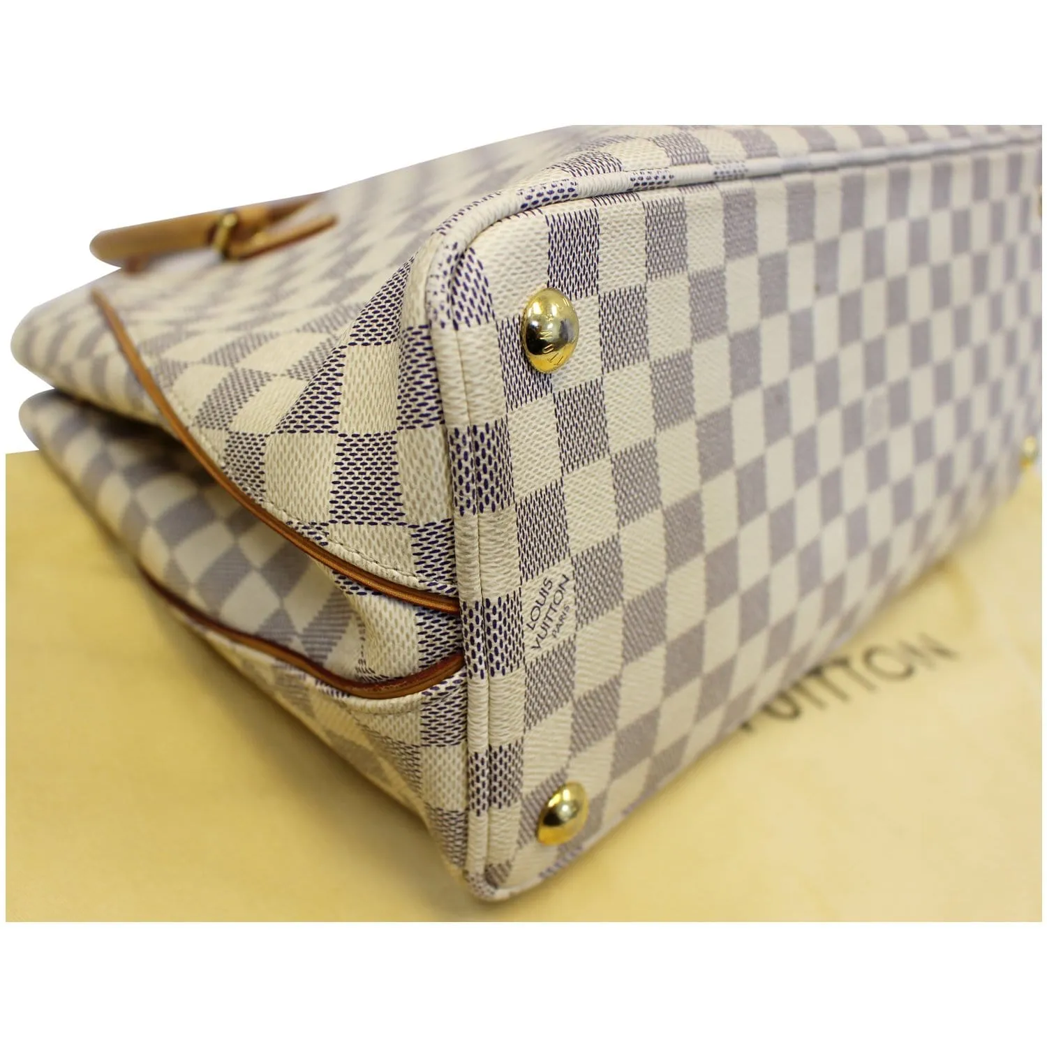 LOUIS VUITTON Calvi Damier Azur Shoulder Bag