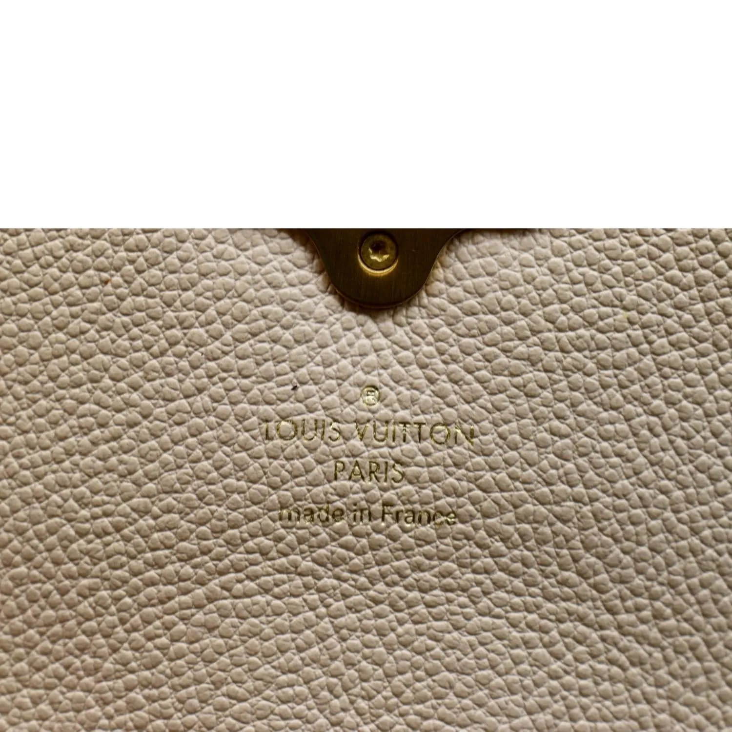 LOUIS VUITTON Clapton Damier Ebene Backpack Bag Creme Beige