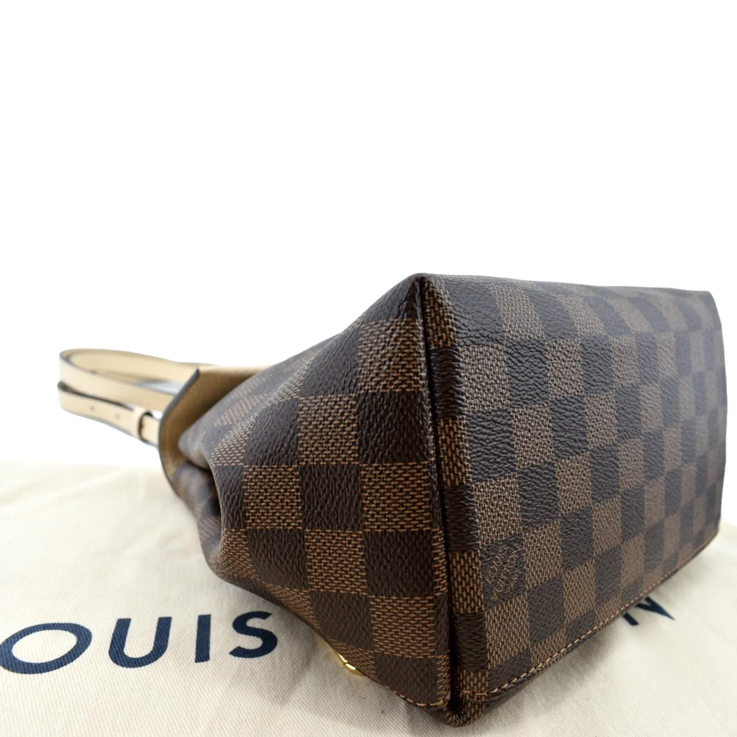 LOUIS VUITTON Clapton Damier Ebene Backpack Bag Creme Beige
