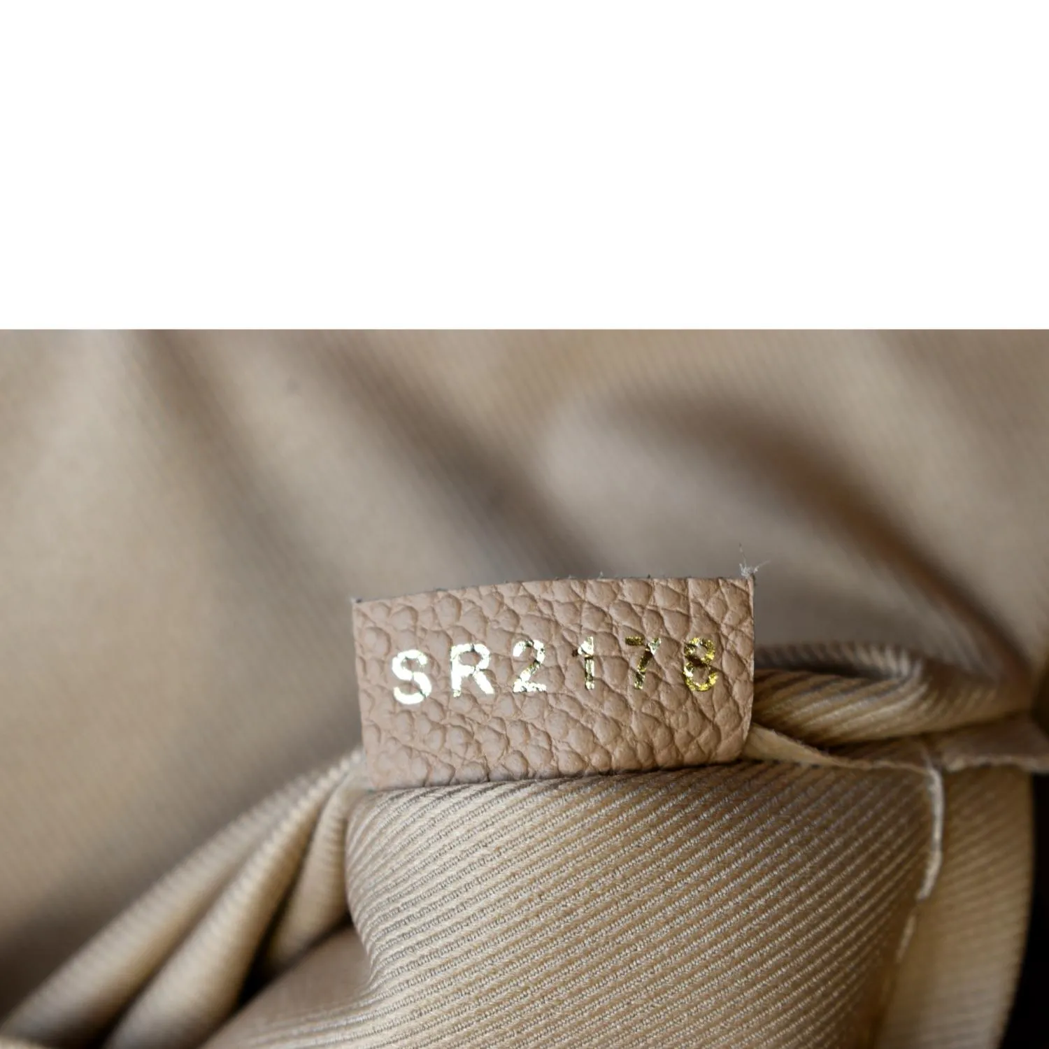 LOUIS VUITTON Clapton Damier Ebene Backpack Bag Creme Beige