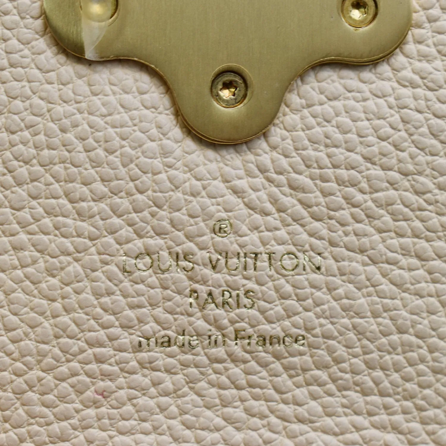 LOUIS VUITTON Clapton Damier Ebene Backpack Bag Creme Beige