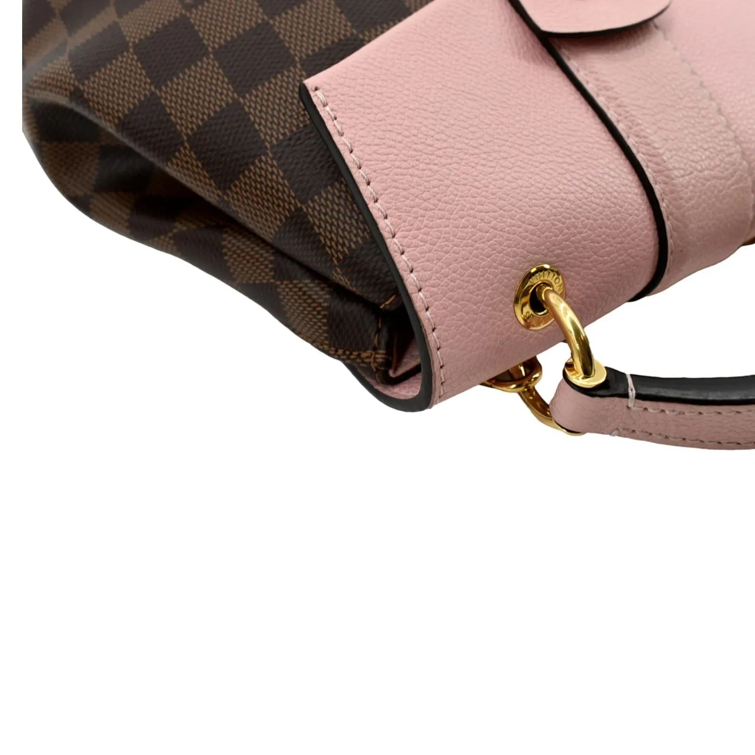 LOUIS VUITTON Clapton Damier Ebene Backpack Bag Magnolia