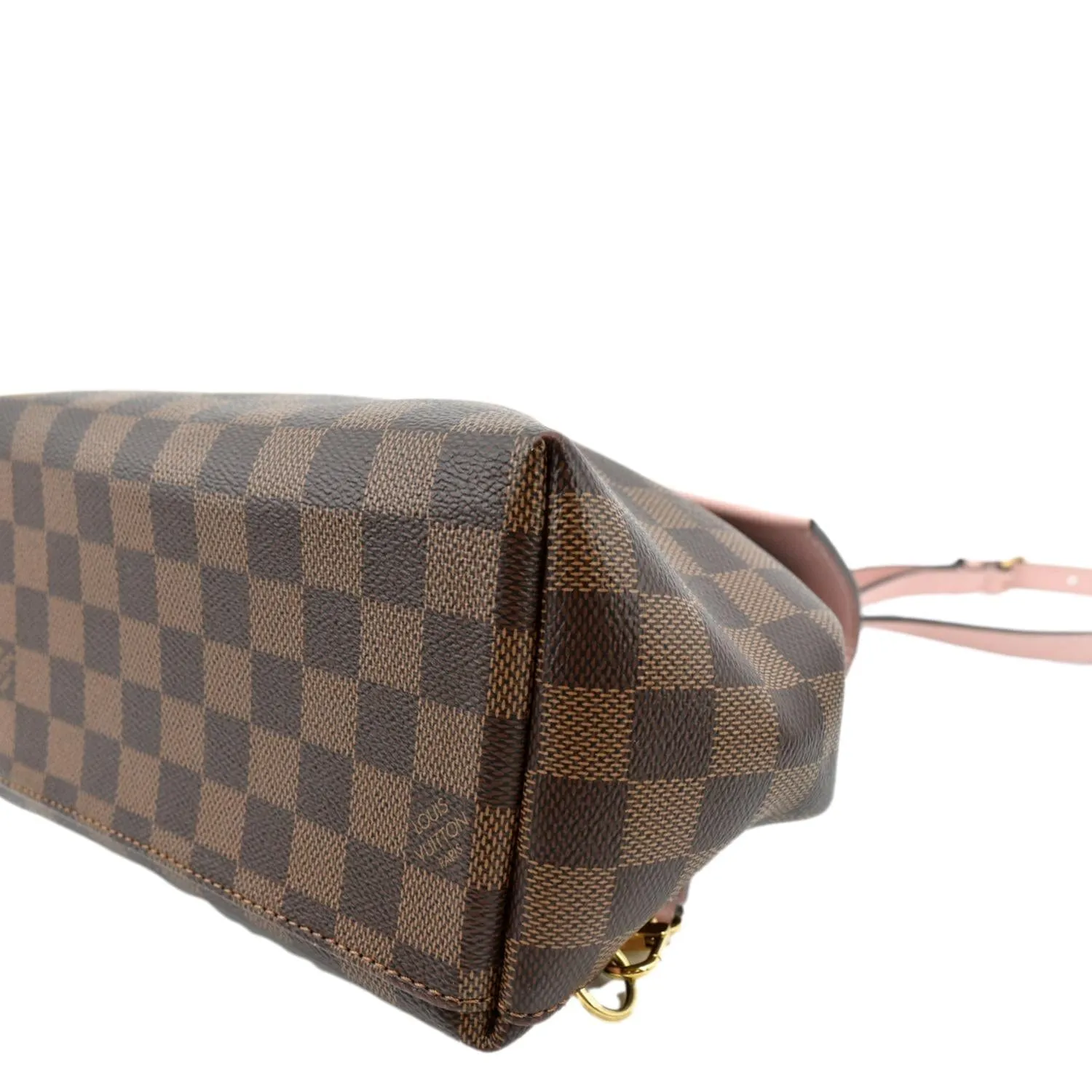 LOUIS VUITTON Clapton Damier Ebene Backpack Bag Magnolia