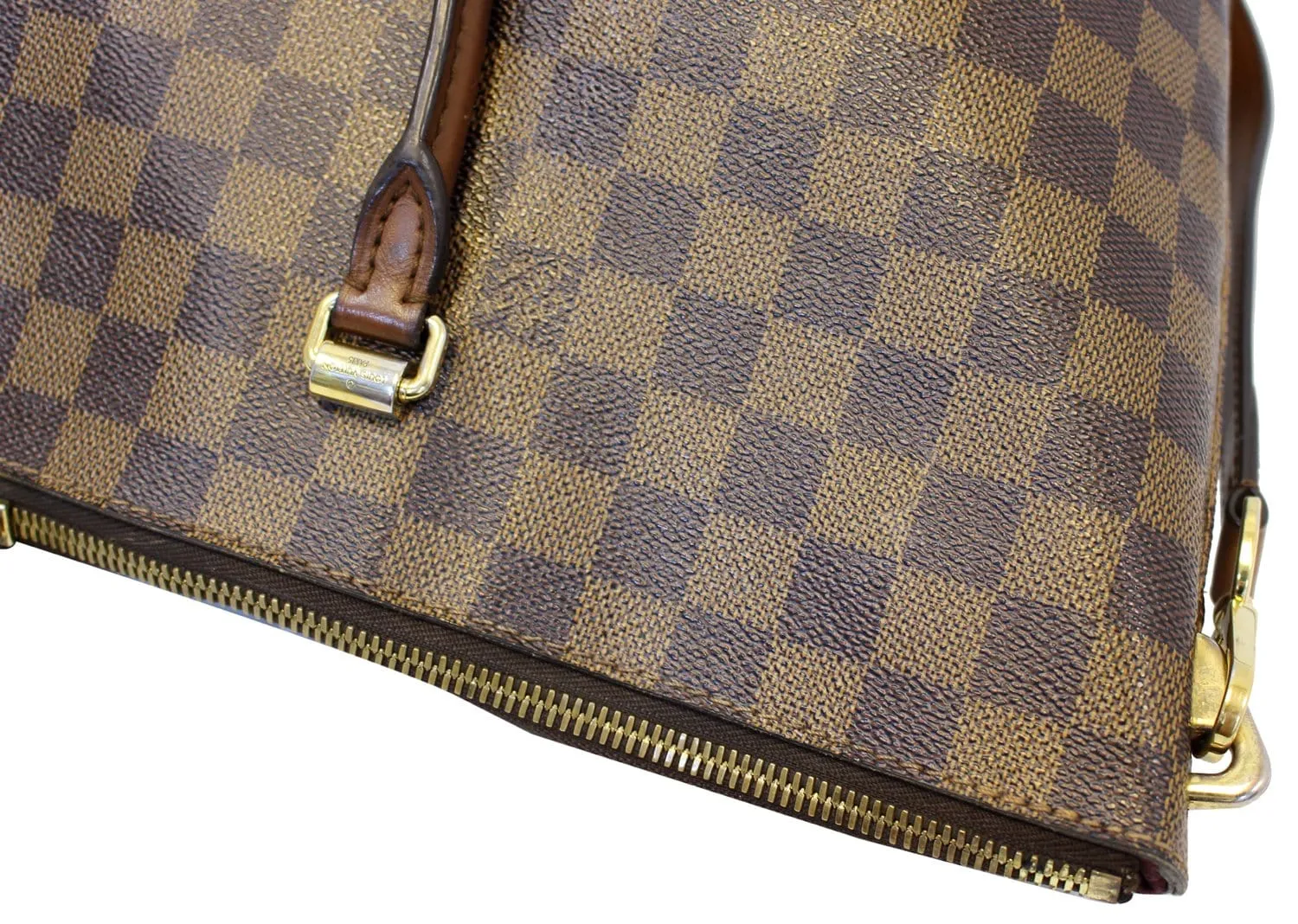 LOUIS VUITTON Damier Ebene Belmont Shoulder Handbag