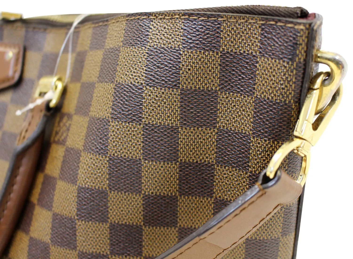 LOUIS VUITTON Damier Ebene Belmont Shoulder Handbag
