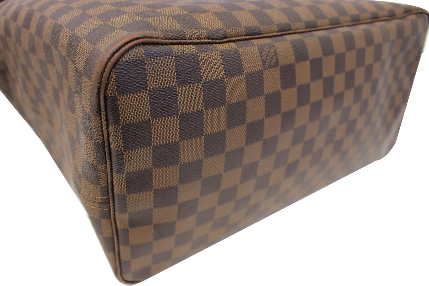 LOUIS VUITTON Damier Ebene Neverfull GM Tote Bag