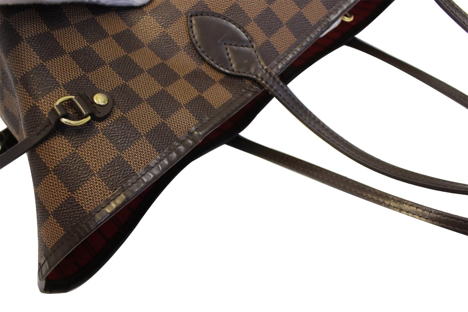 LOUIS VUITTON Damier Ebene Neverfull GM Tote Bag