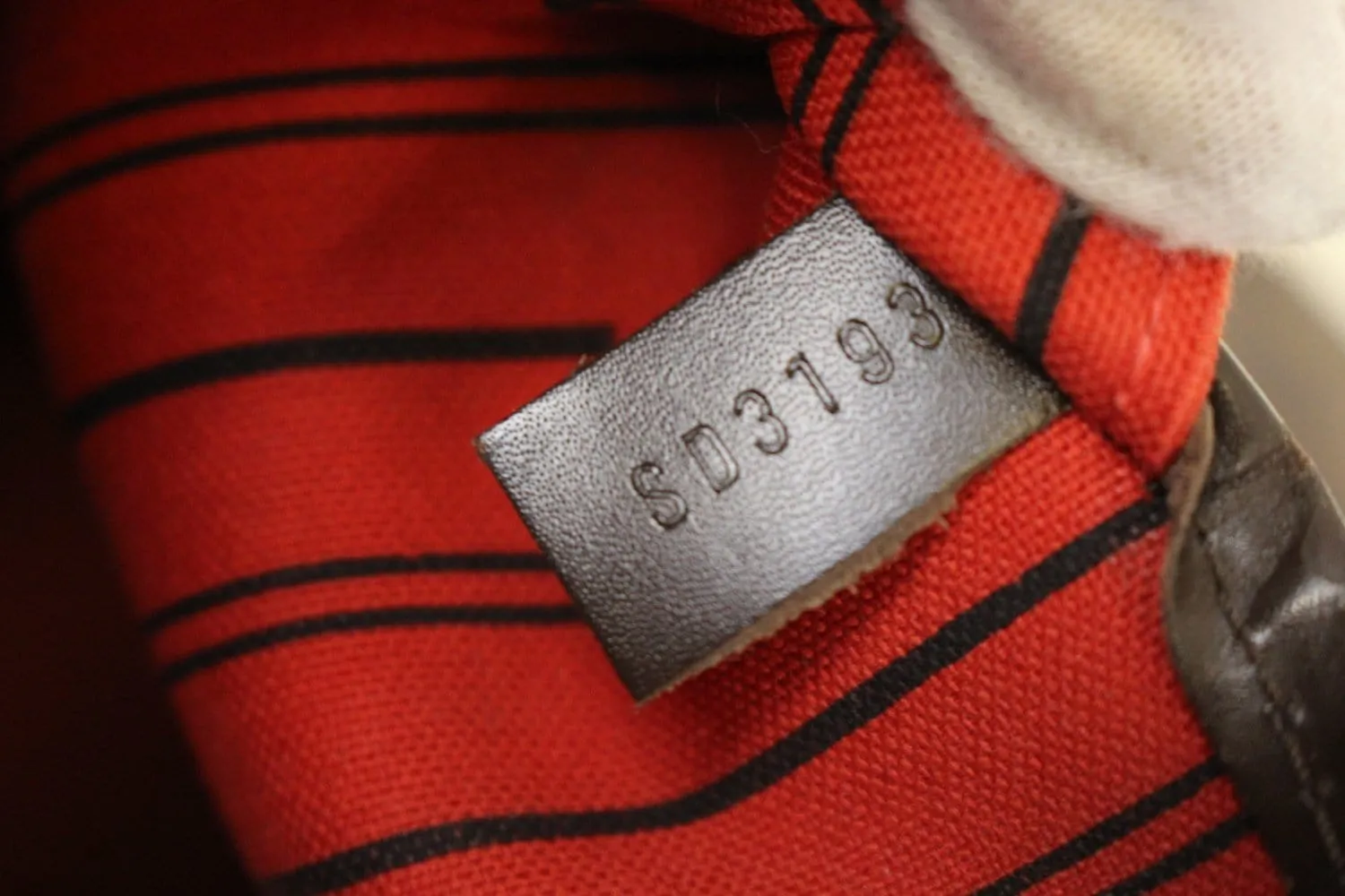 LOUIS VUITTON Damier Ebene Neverfull GM Tote Bag
