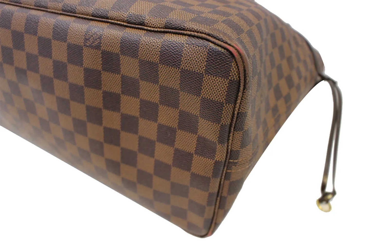 LOUIS VUITTON Damier Ebene Neverfull GM Tote Bag