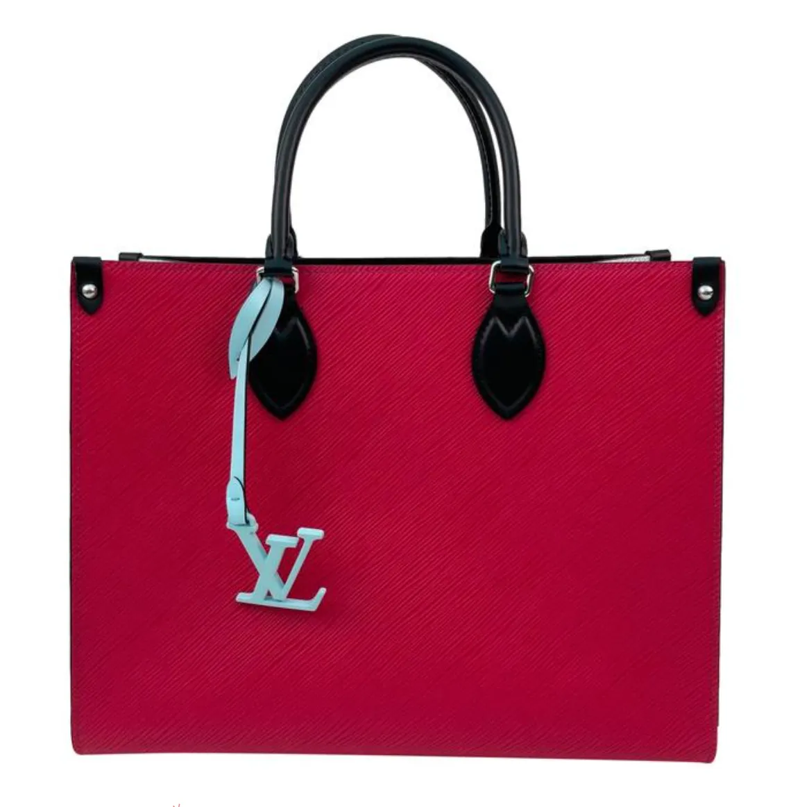 Louis Vuitton Epi Leather Onthego MM in Grenade White