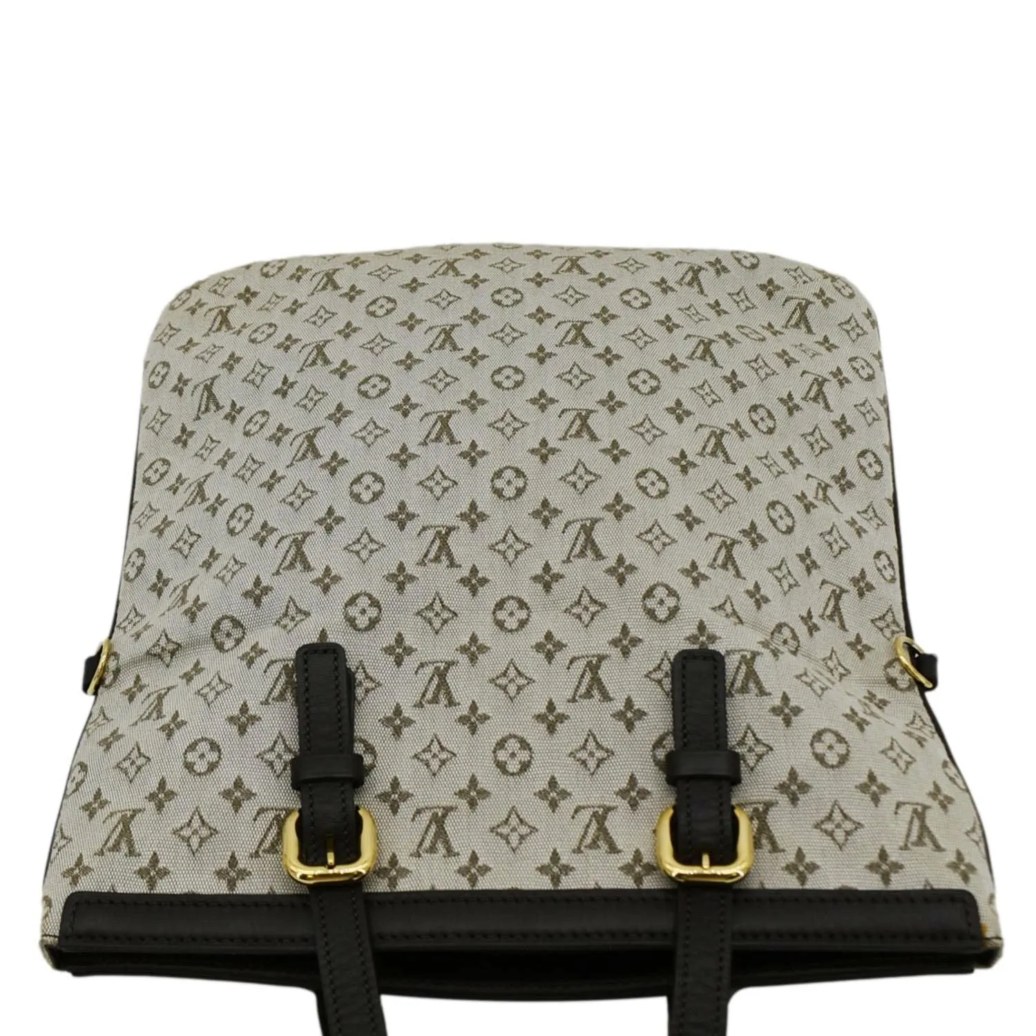 LOUIS VUITTON Francoise Mini Monogram Canvas Shoulder Bag Khaki
