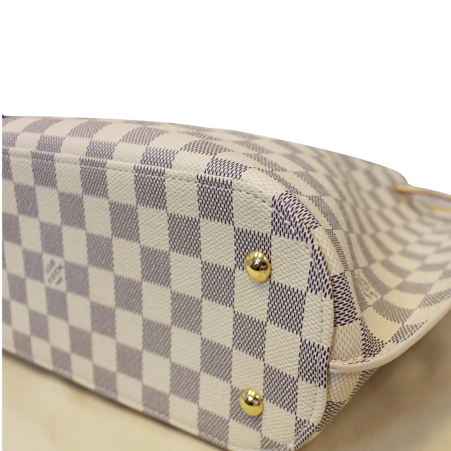 LOUIS VUITTON Girolata Damier Azur Shoulder Bag