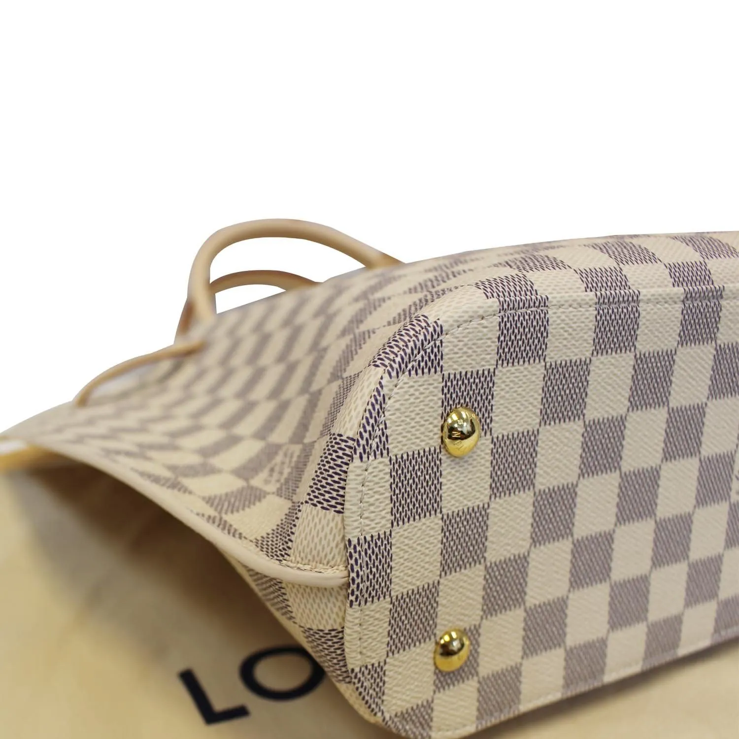 LOUIS VUITTON Girolata Damier Azur Shoulder Bag