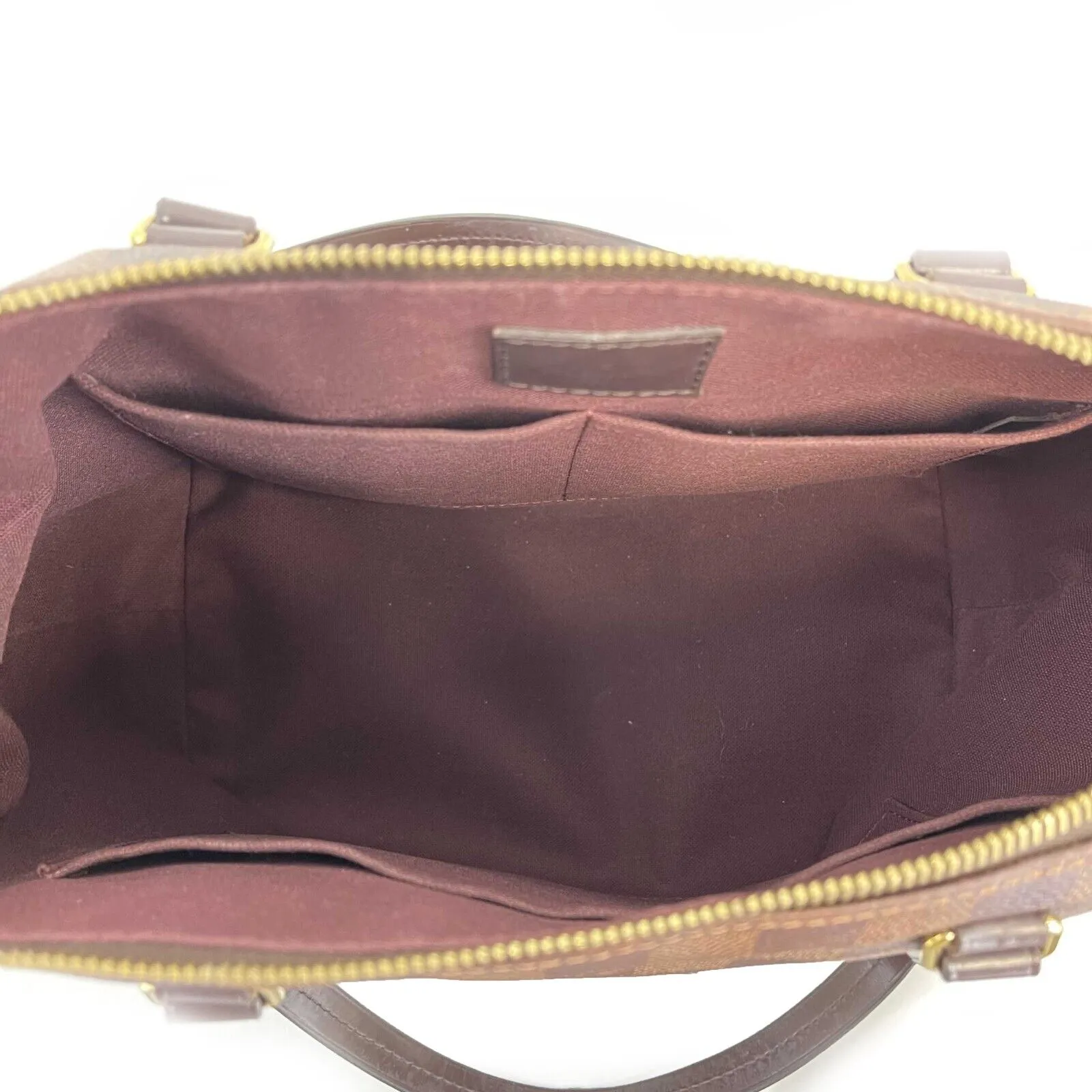 Louis Vuitton - Lena Tote PM Damier Ebene Brown - Tote w/ lock & key
